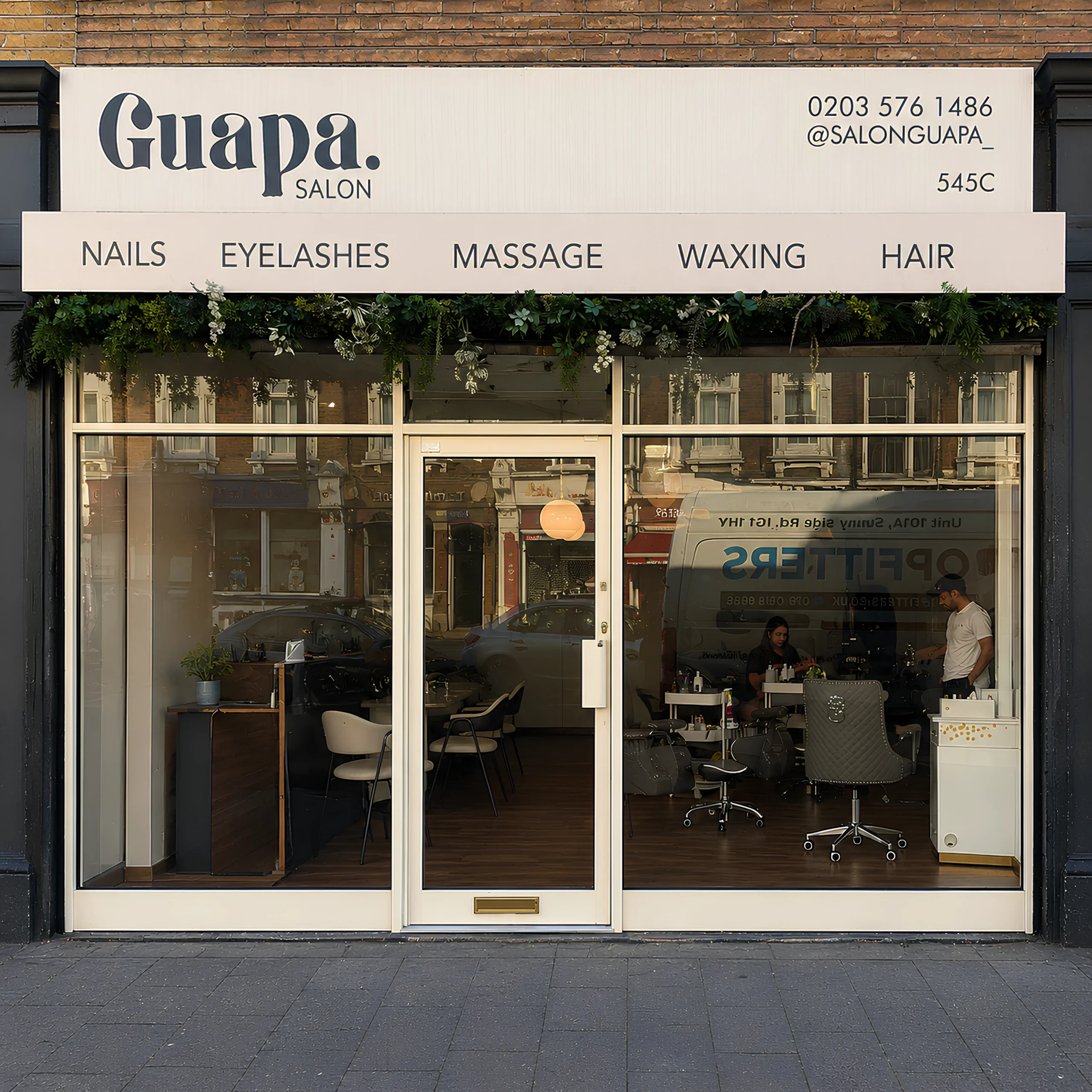 Guapa Nail and Costmatics shopfront