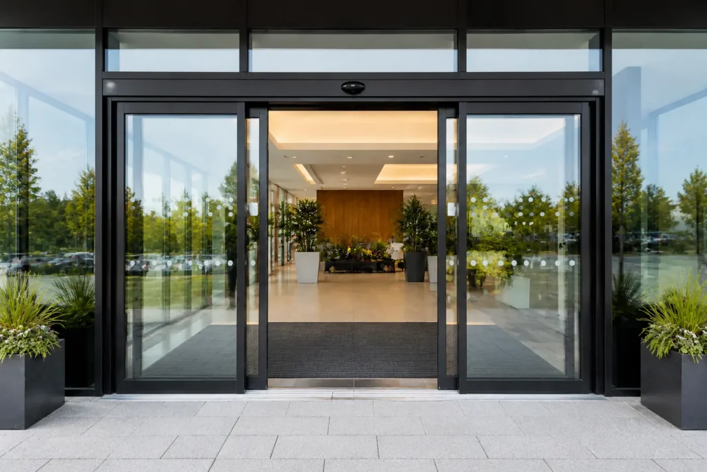 Automatic doors