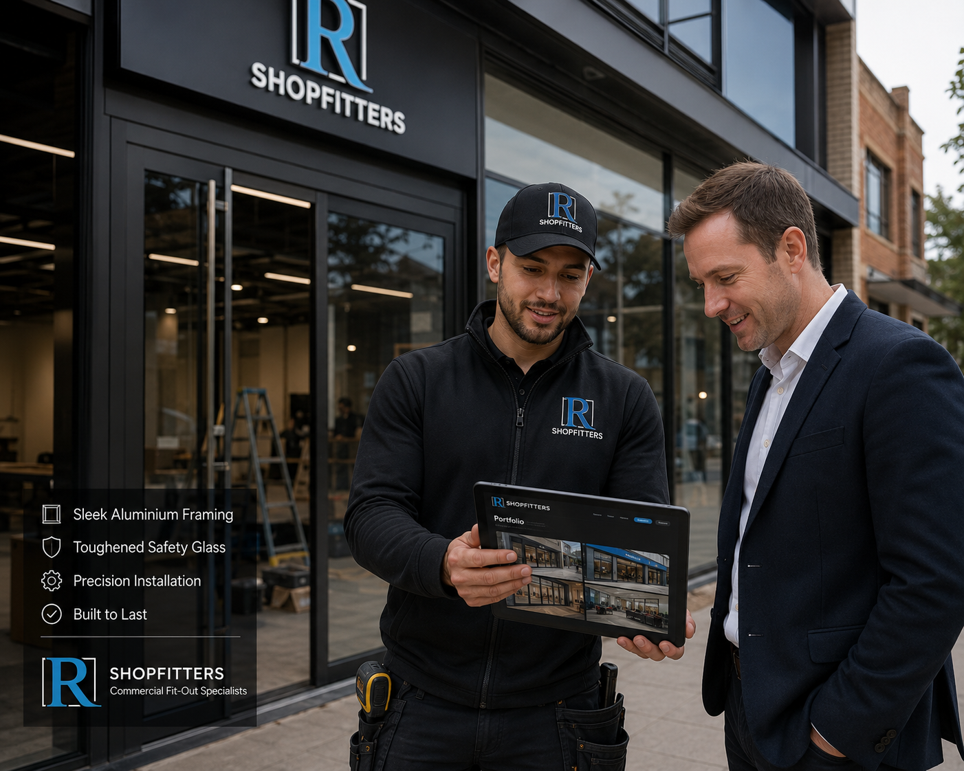 London shopfitter carrying out a commercial site survey